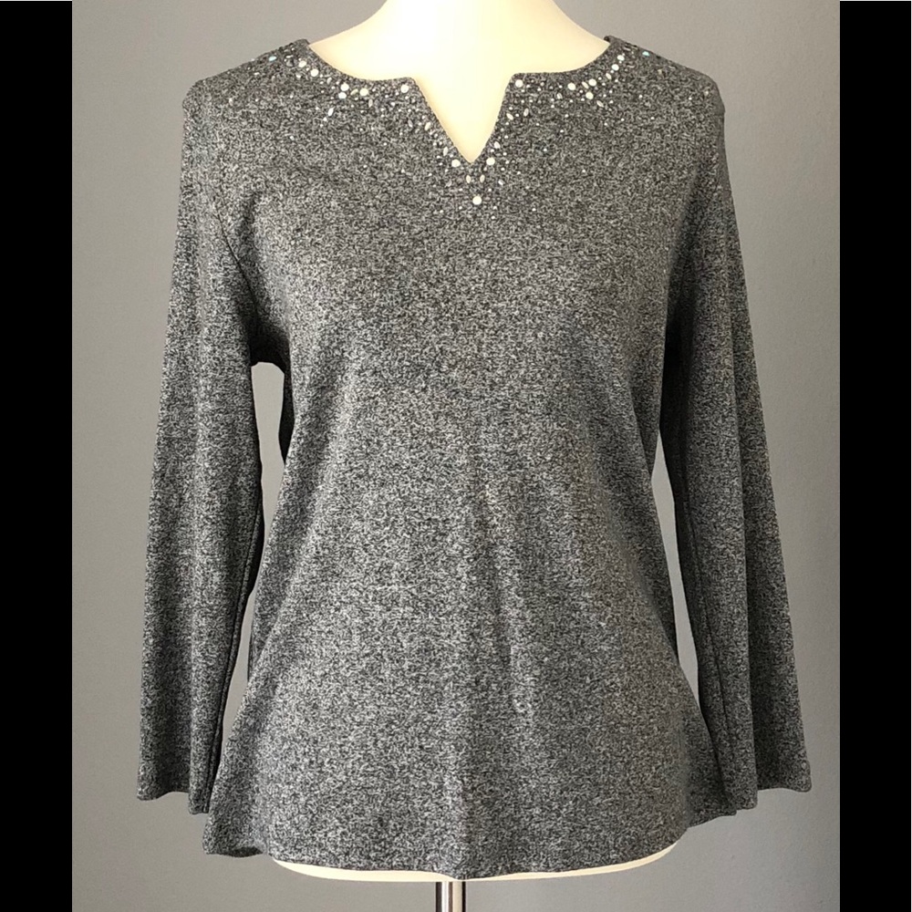 Light Greg Sweater with Sequin Design